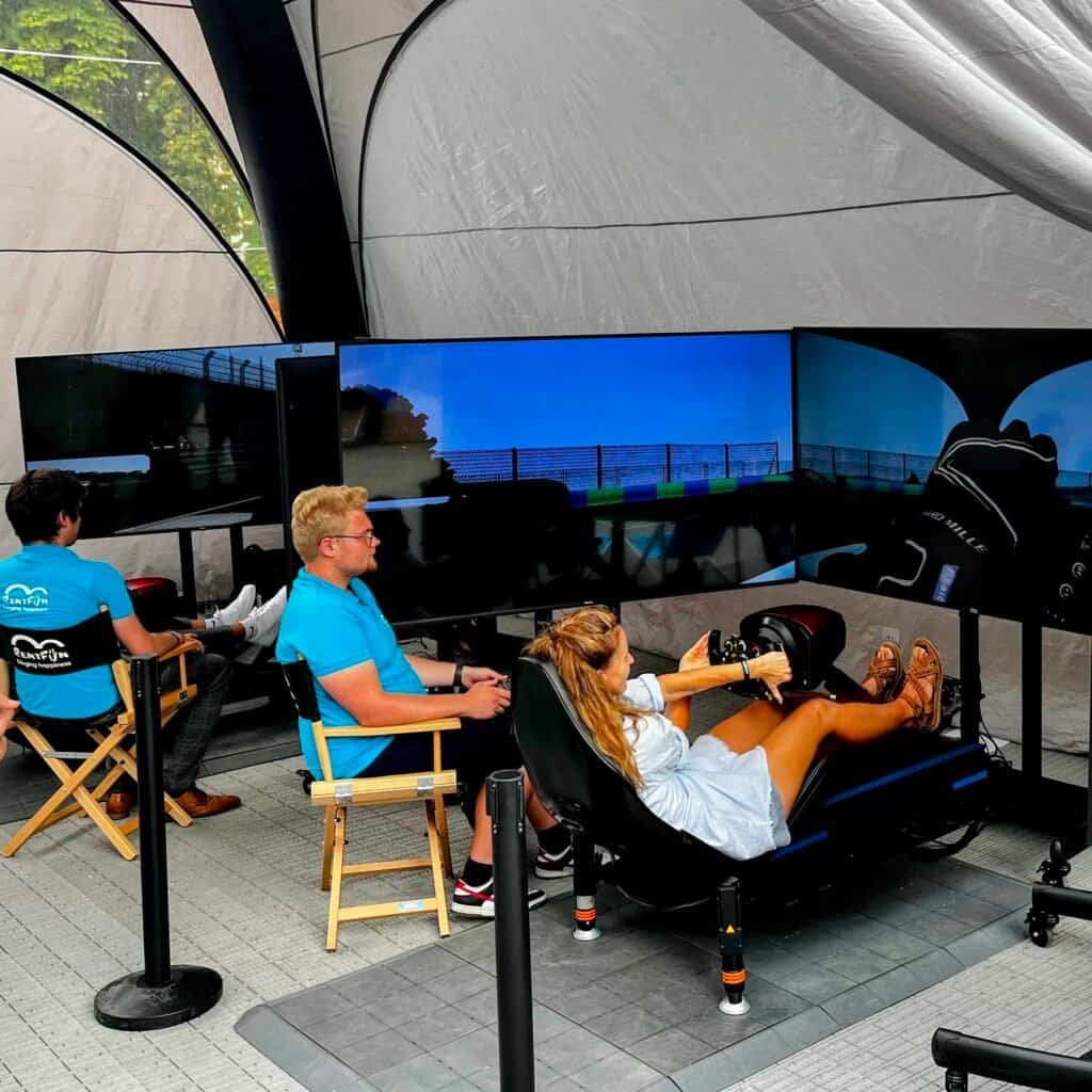 Add your logo and display the best times with The RoarFun Grand Prize