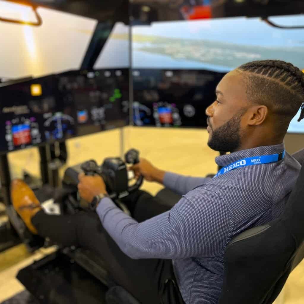 Professional Flight Simulator and Boeing Controls can be delivered to any event in the USA.