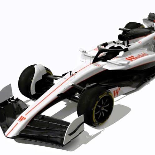 RoarFun X Westfield brand activation for Westfield event integrated design formula car.